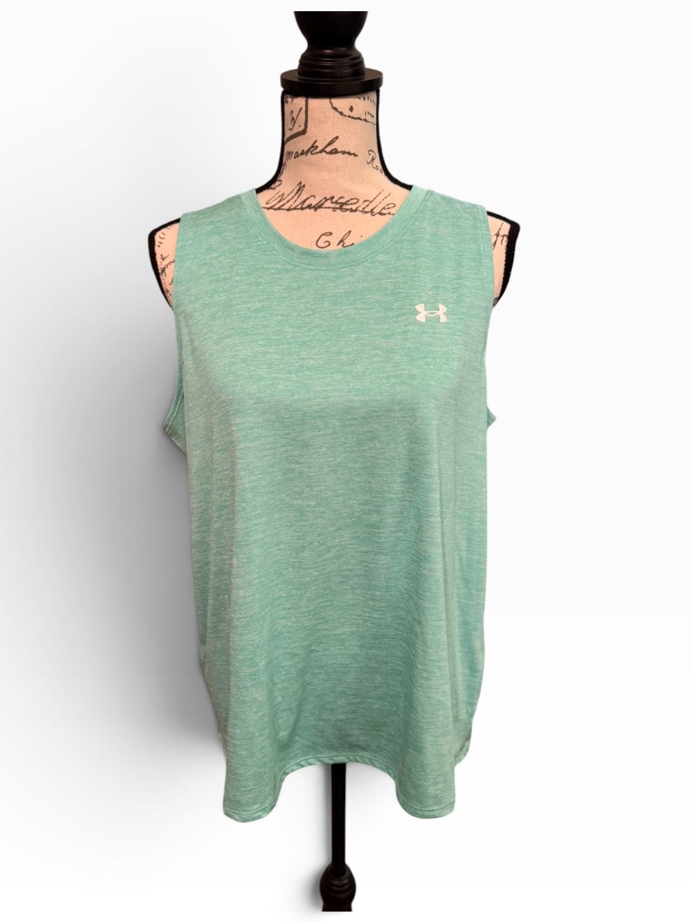 Under Armour Mint Green Athletic Tank Top